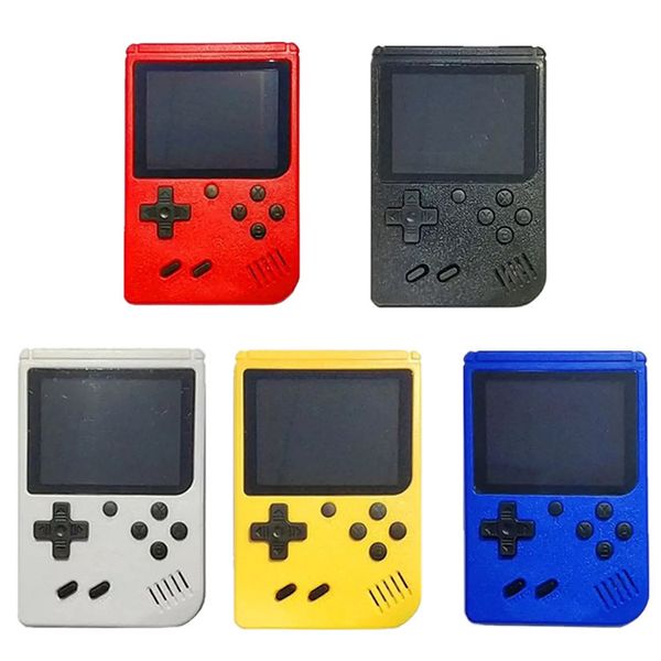 Retro Portátil Mini Handheld Video Game Console Nostalgic Host 8-Bit 2.4 polegadas Color LCD Kids Game Player Can Store 400 Jogos