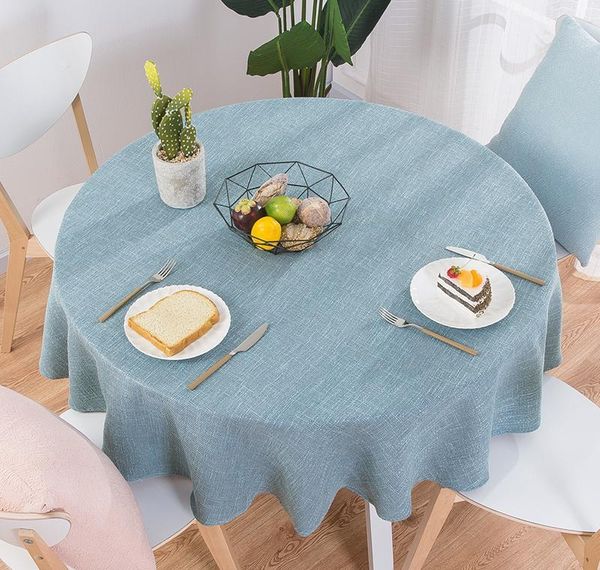 

coffee home round table tablecloths party linen nordic кухонные декор скатер-таблица хлопок крышка свадьба bbyjz yh_pack
