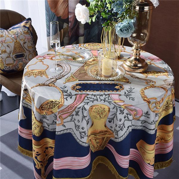 

palace print table cloth designer antifouling oil-proof waterproof non-slip table cloth home l restaurant bar outdoor picnic table cloth