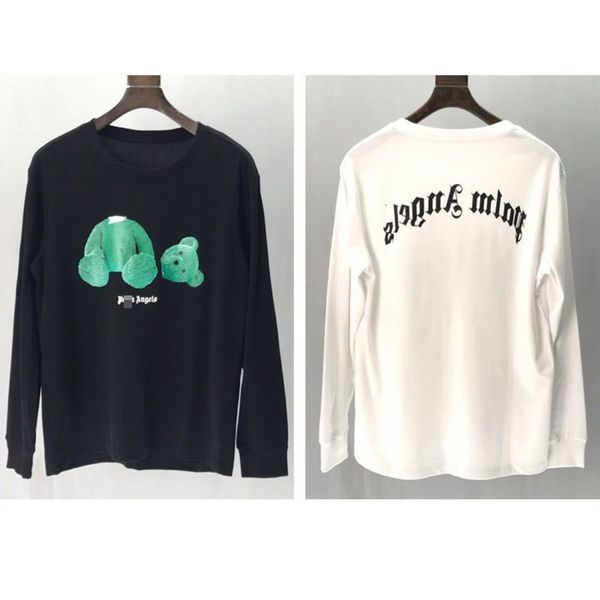 

palm long sleeve t-shirt, Black
