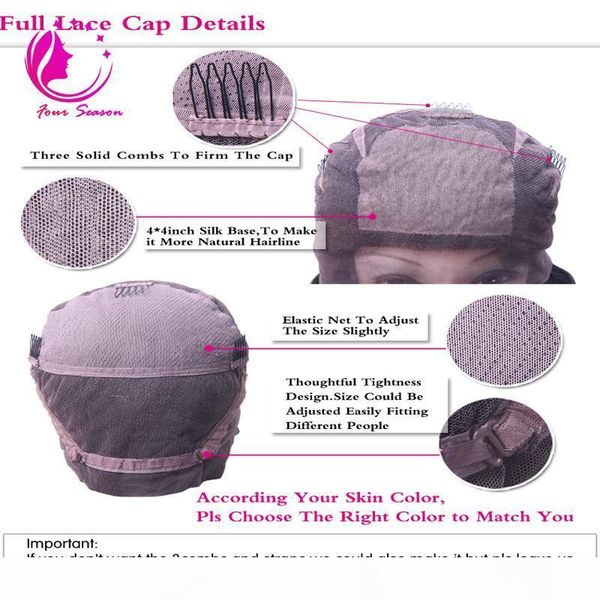 

4x4 silk base glueless full lace wigs light yaki unprocessed brazilian virgin hair full lace human hair wigs yaki straight for black women, Black;brown