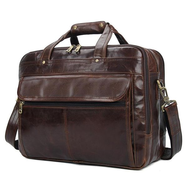 

maheu luxury black mens leather handbags soft leather lapbag 14 14.6 15 15.6 inch notebook shoulder bag handbag briefcase