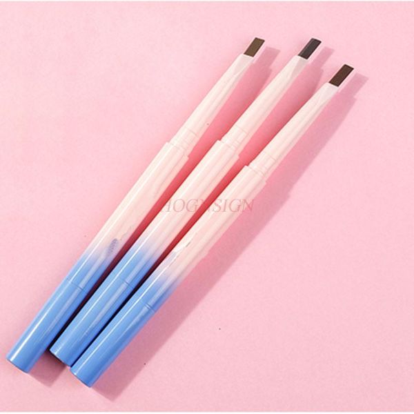 

makeup brushes 3 pcs double-headed fog eyebrow pencil waterproof and sweat-proof non-marking lasting natural word beginner dyeing sale