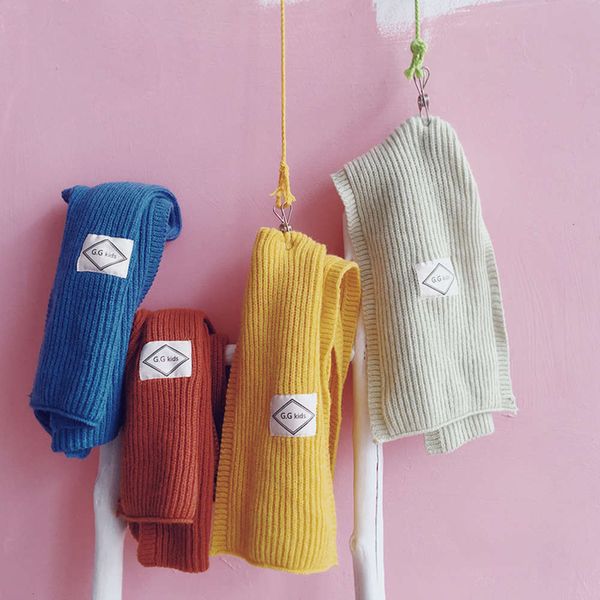 

years baby old scarf winter warm 1-8 boys and girls knitting wool children's neck uurtvr4t8pvk, Red;brown