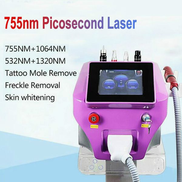 

portable mini red back dolllaser picosecond black tattoo removal acne scar mole freckle dark spot black pigment removal