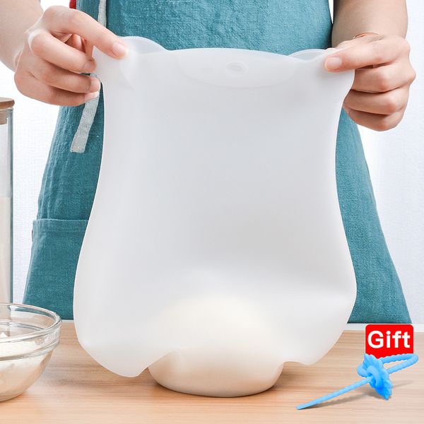 

silikolove 3kg silicone kneading flour-mixing bag versatile dough mixer for bread pastry pizza kitchen tools q1218