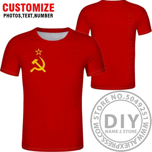 

russia t shirt custom made name number rus socialist t shirt flag russian cccp ussr diy rossiyskaya ru soviet union clothes jlldmd