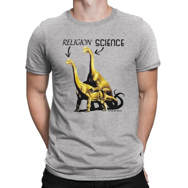 

mens religion science dinosaur atheist atheism novelty new casual short sleeved men cool tees hooded sweatshirt hoodie men t shirt