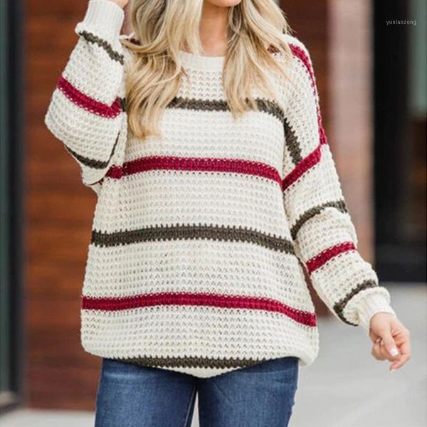 

yoga outfits 2021 womens style casual round neck strapless sweatshirt long sleeve sweater comfortable soft fashion selling1, White;red