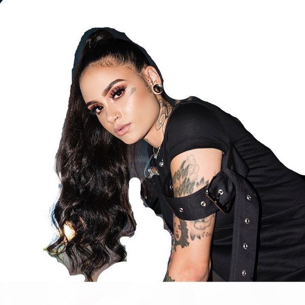 

160g wavy ponytail wet wavy pony tail clip in black loose wavy human virgin drawstring ponytail font wave hairstyle