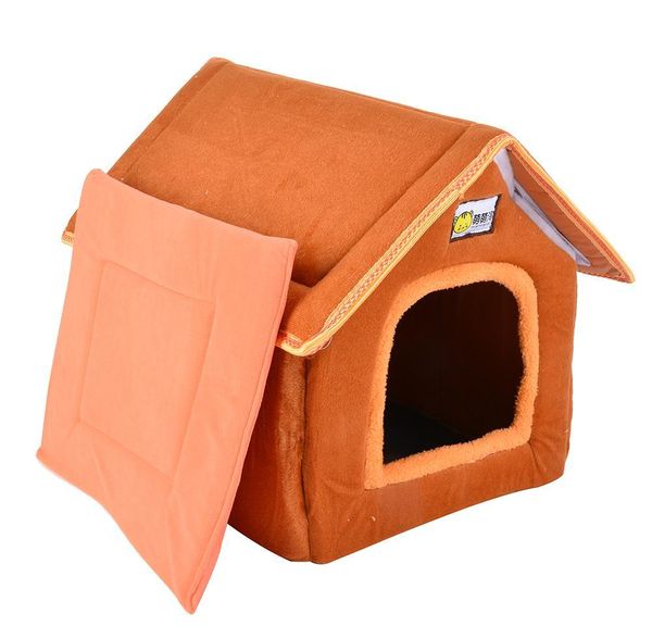 

foldable pet house bed nest with mat soft winter dog puppy sofa cushion house kennel nest dogs cat bed for qylpoc dhsybaby