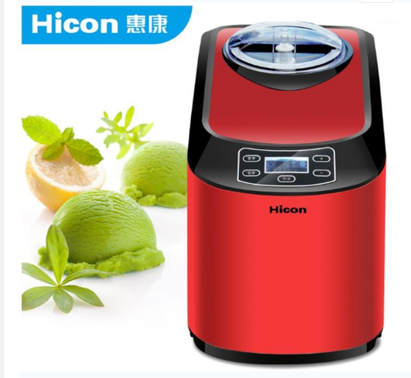 

ice cream making machine 1pc home full automatic icm-16a mini household intelligent maker 1.5l capacity 140w makers1