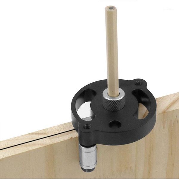 

6/8/10mm jig hole self centering locator drill guide punch kit for woodworking1