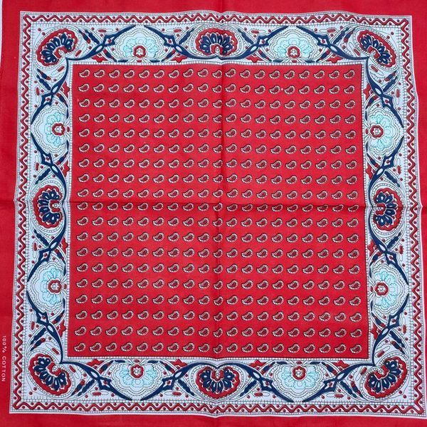

100% cotton hip-hop bandanas for male female head scarf scarves wristband vintage pocket towel selling wmtnyg yyysports, Black