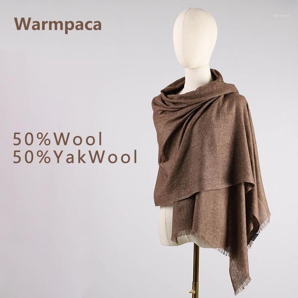 

scarves warmpaca 50% yak wool scarf ladies' shawl wine green black gray blue coffee1, Blue;gray