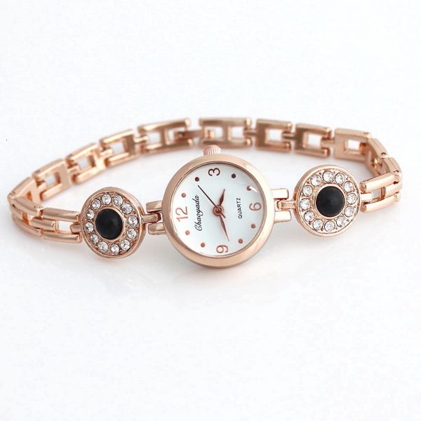 

women new luxury crystal rhinestone fashion style hand catenary bracelet watches ladies girls wristwatches quartz watches gifts, Slivery;brown