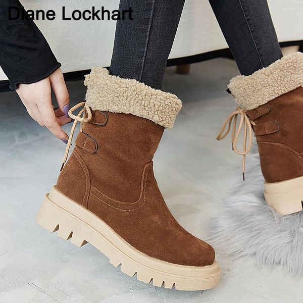 

новая осень зима обувь зимы женщин сапоги теплые плюшевые обувь холодная женщина обувь женская мода ботильоны женские ботильоны, Black