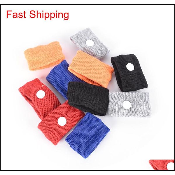 

2x travel morning sickness wrist band anti nausea car sea plane wristband anti-motion sickness bracelet strap boats sdrrz, Black;red