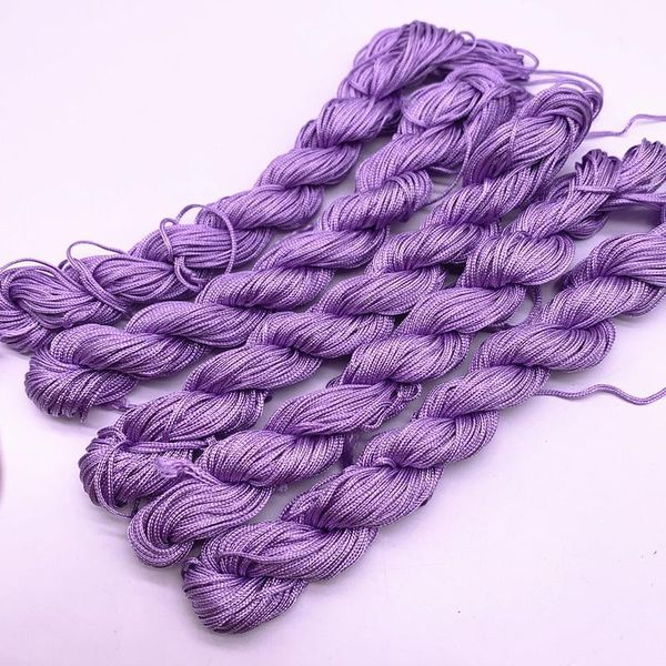 

20yards 1.0mm nylon cord thread chinese knot macrame rattai braided string for jewelry making diy tassels beading for shamballa h qylfhn
