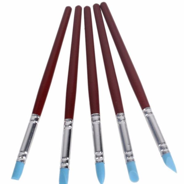 

5pcs diy crafts accessories modelling pottery tools sculpting polymer sile rubber pottery clay pen woo jllwdv