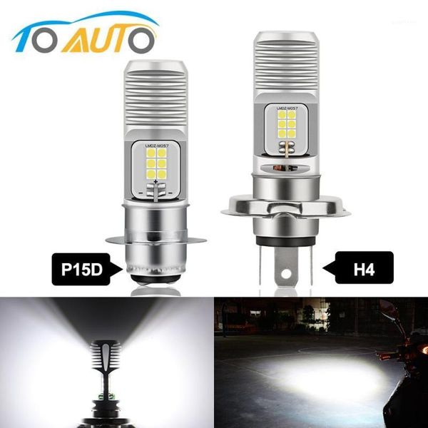 

1pcs h4 p15d motorcycle headlight bulb 1200lm hi/low beam 12smd 3030 chips motorbike fog lamp 12v 24v moto lights accessories1