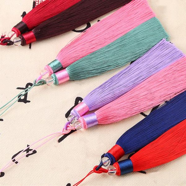 

1pcs double color twins tassels home textile curtain clothing pendant tassels diy jewelry making charms pendants craft tassels h wmtxhd