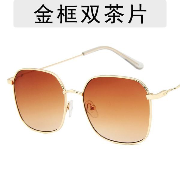 

sunglasses fashion personality big square men women retro metal frame eye yellow red vintage tiny female sun glasses, White;black