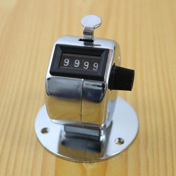

wholesale 4 digit number clicker golf hand held tally counter with plastic base