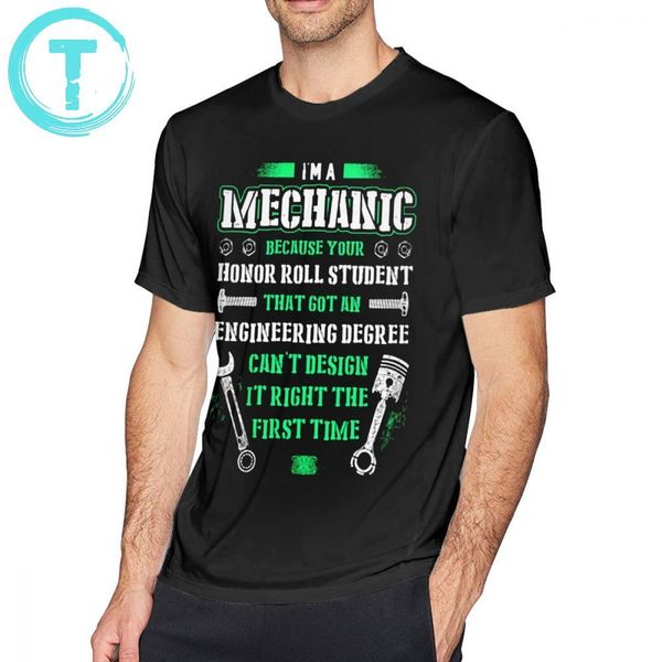 

mechanic mechanic man cute summer short sleeve print 6xl cotton hoodie designers t shirts sweatshirt