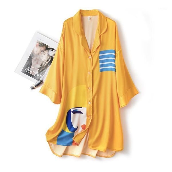 

satin night dress for women casual sleepwear nightgown silky intimate lingerie kimono bathrobe gown soft nighties homewear1, Black;red