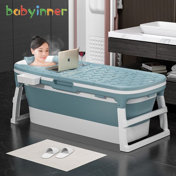 

babyinner ванна bucket складная ванна большой детский толстые душ bucket бытовая ванна barrel многофункциональный стабильная скольжению ванн