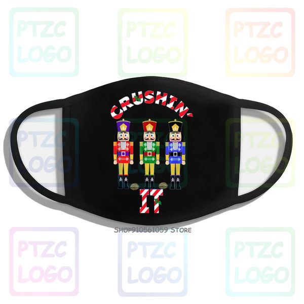 

crushin premium nutcrackers funny it christmas design 9 mouth face mask