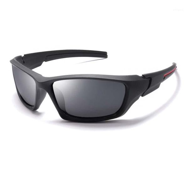 

sunglasses women's polarized night vision oval black frame safety driving sports sun glasses1, White;black