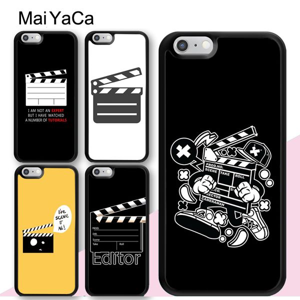 

производитель maiyaca film movie хлопушка чехол для iphone 12 мини 11 pro x xs max xr se 2020 6s 7 8 plus 5s задняя крышка коке