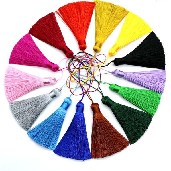 

5 15pcs mini polyester fat tassels fringe curtain diy craft trim for curtains jewelry diy wedding home decor accessor h jlloib