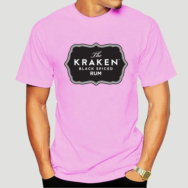 

2018 short sleeve cotton t shirts man clothing kraken rum logo white t-shirt-2108a sport hooded sweatshirt hoodie