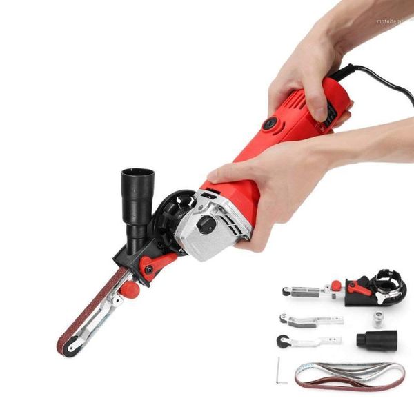 

angle grinder mini diy sander sanding belt adapter grinding machine bandfile belt head sander for 115mm 4.5" and 125mm 5"1