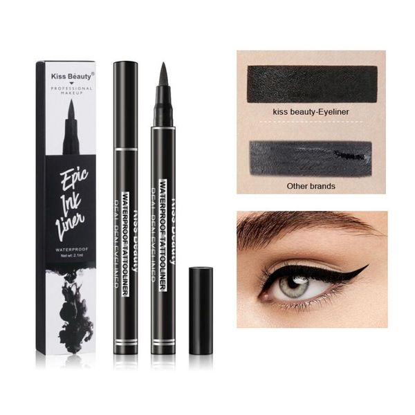 

eyeliner liquid waterproof sweat-proof long-lasting eye liner pencil easy dry makeup tools for eyes beauty cosmetics w1