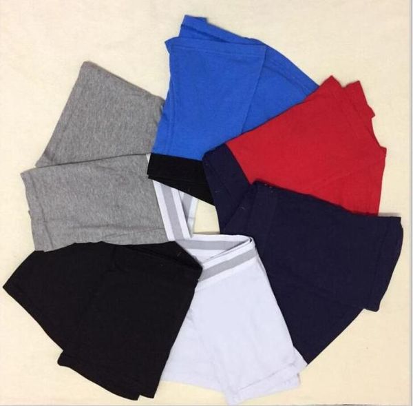 6 colori Blu Mens Boxer Pantaloncini Intimo per uomo Mutande Intimo sexy da uomo famoso Uomo casual Pantaloncini intimi maschili traspiranti