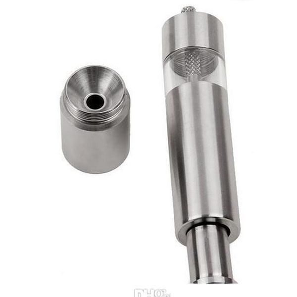 

new arrive 50pcs/lot stainless steel pepper grinder portable manual pepper muller seasoning grinding jlllvg xhlight