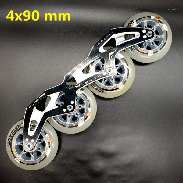 

skateboarding speed skate frame 4x90mm 165 mm max1