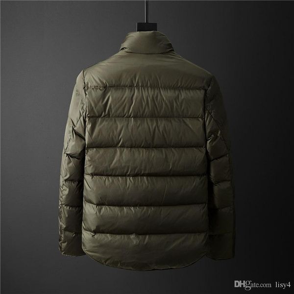 

tc fashion mens winter down jacket hooded thick coat jacket men down jackets men women couples parka winter coat 22, Black