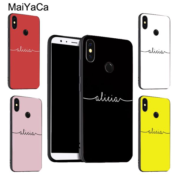

maiyaca пользовательское название black poco x3 f2 f1 case redmi 9 pro 8 t 7 9s 9c для mi note 10 lite a3 9t