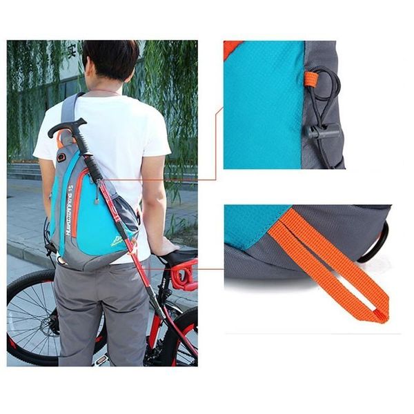 

водонепроницаемый на открытом воздухе бегущая сумка мужчина женщина спортивные однозаготный рюкзак для велосипеда велосипедный пакет легкий