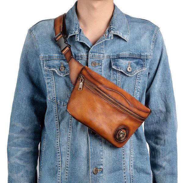 

20221 new designer bag leather solid-color waist bag for women designer genuine leather mini luxury bags