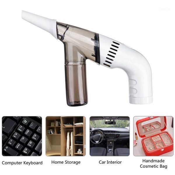 

portable mini handheld keyboard vacuum cleaner cordless for home car table sofa dust lapdeskpc computer cleaner1