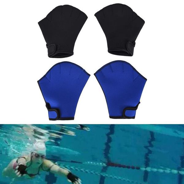 

1pair sphere webbed swim gloves surfing swimming sports paddle training fingerless gloves water aerobics aqua jogge sqcphv