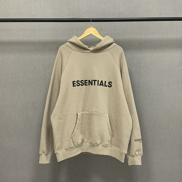 

fear letter fog fashion double men's street of high hoodie loose line essentials brand god chest sweater fnide, Black