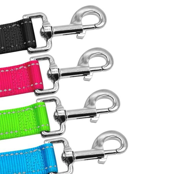 

120cm nylon dog leash reflective dog lead leash for small medium dogs walking training running durable bbygwm