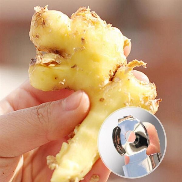 

chestnut peeler slicer stainless steel garlic press helper finger hand protector for household kitchen helpi bbytbq